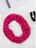 Jersey Striped Double Loop Scarf